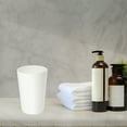 thumbnail image 6 of 2pcs Bathroom Toothbrush Tumblers PP Cup for Bathroom Kitchen Color White Black 4.52''x3.03'', 6 of 7