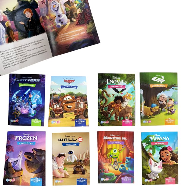8 Mini cuentos personajes 8 libros infantiles