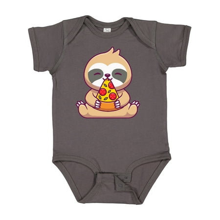 

Inktastic Sloth Pizza Gift Baby Boy or Baby Girl Bodysuit