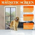 Screen Door, Full Frame Seal. Fits Door Openings up to 36"x82" MAX