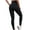 Black, variant on Women's High Waist Yoga Pants Non Slip Texture Solid Color Slimming Waist and Butt Lift Fitness Workout Long Pants Size M(6)White