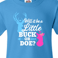 thumbnail image 4 of Inktastic Gender Reveal Will It Be a Little Buck or Doe? Youth T-Shirt, 4 of 5