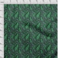 thumbnail image 4 of oneOone Polyester Lycra Green Fabric Leaves Fabric For Sewing Printed Craft Fabric By The Yard 56 Inch Wide, 4 of 5