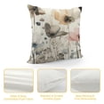 thumbnail image 4 of Poppy Flowers Throw Pillow Cover, Inch Spring Cushion Case Outdoor Decoration for Sofa Couch Farmhouse, 4 of 5