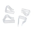 thumbnail image 6 of Teissuly Plastic Tablecloth Clips, Transparent Clear Table Cloth Clips 4 Pcs Table Cloth Holder Clear Table Clips Tablecloth Cover Clamp for Picnic Weddings Home Camping Restaurant Outdoor, 6 of 9