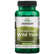 Swanson Full Spectrum Wild Yam 400 mg 60 Capsules