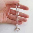 thumbnail image 3 of Baptism Acrylic Rosary Beads Mini Rosaries Angel with Organza Bags, 3 of 5