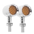 thumbnail image 2 of Vintage Motorcycle LED Turn Signal Light Steering Lamp Indicator Fits for Yamaha, 2 of 5