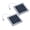 White, variant on 2PCS High Efficiency 5W Solar Charges Lightweight USB Power Supply for Smartphones Outdoor Activity Travel Essential