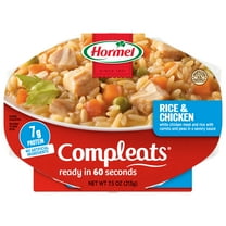 HORMEL COMPLEATS Rice & Chicken, Shelf-Stable, 7.5 oz Plastic Microwaveable Tray