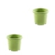 thumbnail image 4 of Cateissary maceta de control de raíces de plástico jardín de rosas macetas verdes macetas grandes transpirables orificios de drenaje al aire 140 mm/verde 0.8L 2piezas, 4 of 6