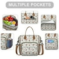 thumbnail image 2 of Mushroom Fairy Princess Pattern Womens Lunch Box for Work,Insulated Large Lunch Bag for Tween and Teen,Loncheras Para Mujer,Leakproof Adult Lunch Bag for Work,Beach,Travel,Picnic,Camping, 2 of 7