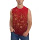 thumbnail image 1 of Fotbe Merry Christmas Men's Camiseta sin Mangas Estampada para Hombres, Playera Casual para Gimnasio, Entrenamiento, Playa-X-Large, 1 of 7