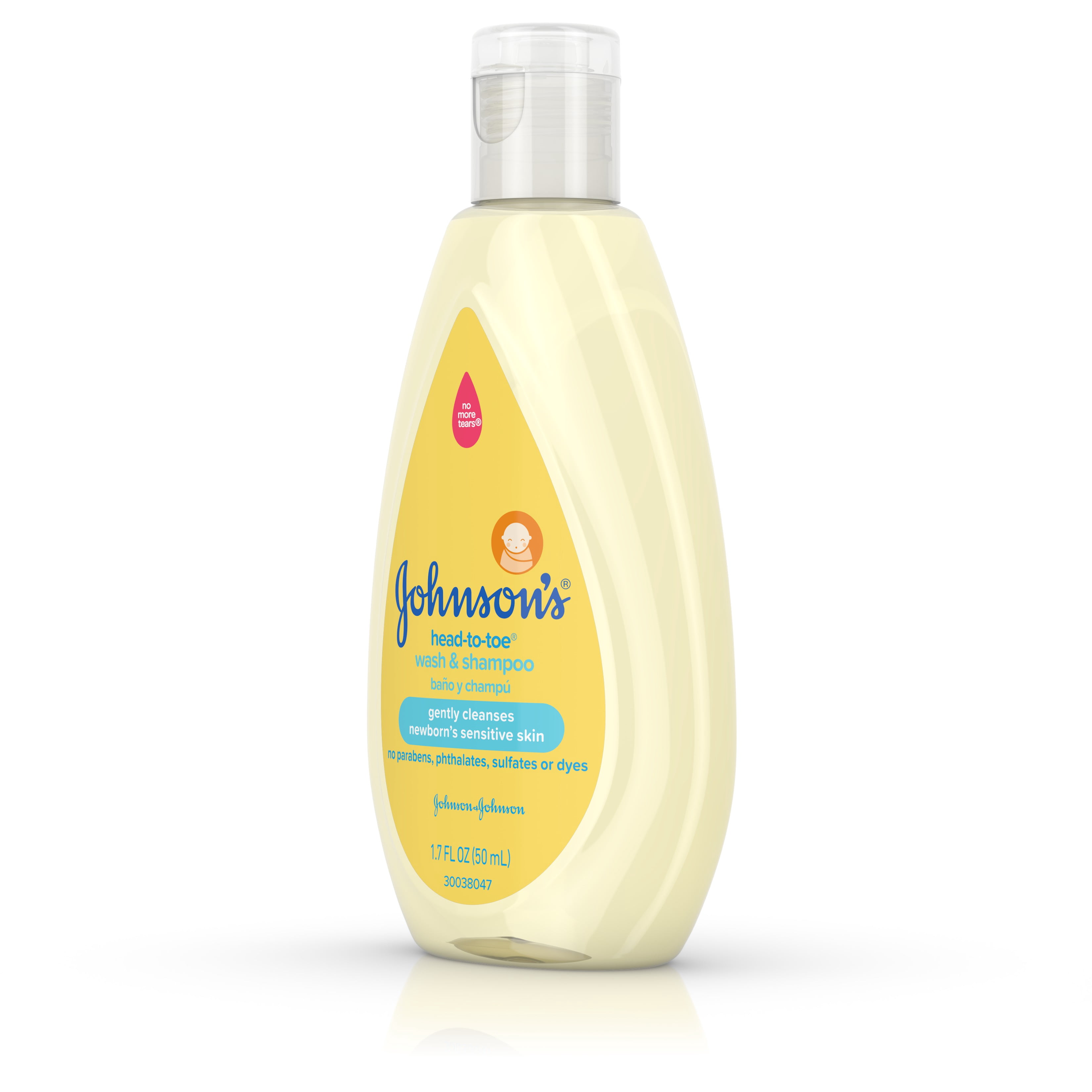 johnson head to toe wash and shampoo