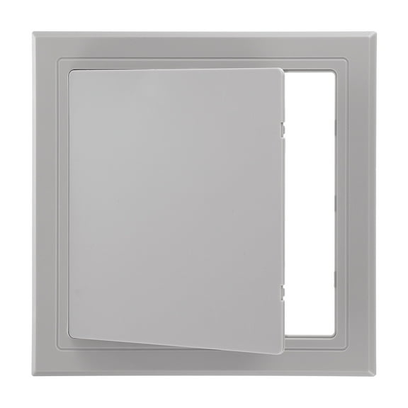 6x6 inch(160x160mm) Self-Adhesive Access Panel, ABS Plumbing Access Doors Easy Wall Hole Cover, Grey