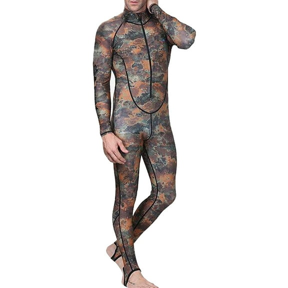 Kyusrd New Men Camouflage Wetsuit for Diving Spear Fishing Swimmin