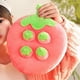 thumbnail image 4 of Strawberry Plush Toys Cartoon Happy Fruit Park Pillow 32x32cm, 4 of 5