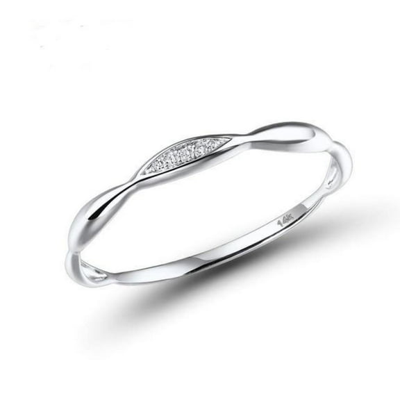 14K Yellow/White Diamond Promise Engagement Rings/Anniversary Fine Jewelry Gold Rings For Women