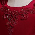 thumbnail image 5 of CPNG Girls' Elegant Sleeveless Lace & Tulle Flower Girl Dress with Embellished Bodice & Ruffled Skirt – Perfect for Weddings, Birthday Parties, and Special Occasions, 5 of 9