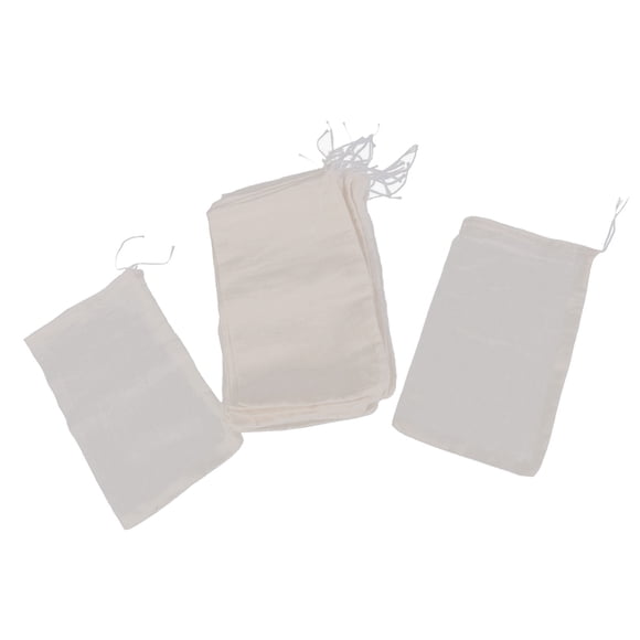 Bewildely 20 Reusable nut milk tea fruit Cotton juice strain bag Type3 NO3