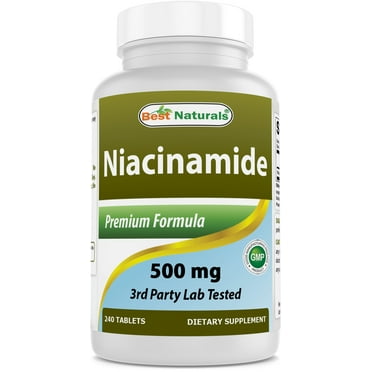 Best Naturals Niacinamide, 500 mg, 240  Tablets