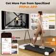 thumbnail image 2 of Upgraded Walking Pad 2 in 1 Under Desk Treadmill, Running Jogging Machine with Remote Control for Home Office, Lightweight Portable Desk Treadmill Installation Free, 2 of 8