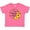 Hot Pink, variant on Inktastic My Mimi Loves Me with Sunflower Wreath Boys or Girls Baby T-Shirt