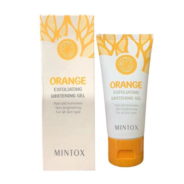 Naranja Leche Corporal Exfoliante Gel Exfoliante Cara Cuerpo Exfoliante Facial Limpieza de la piel