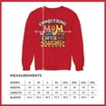thumbnail image 7 of Conquering Mom Life With Coffee and Wine Sweatshirt Trendy Motherhood Parenting Family Soccer Mama #momlife Crewneck, 7 of 7