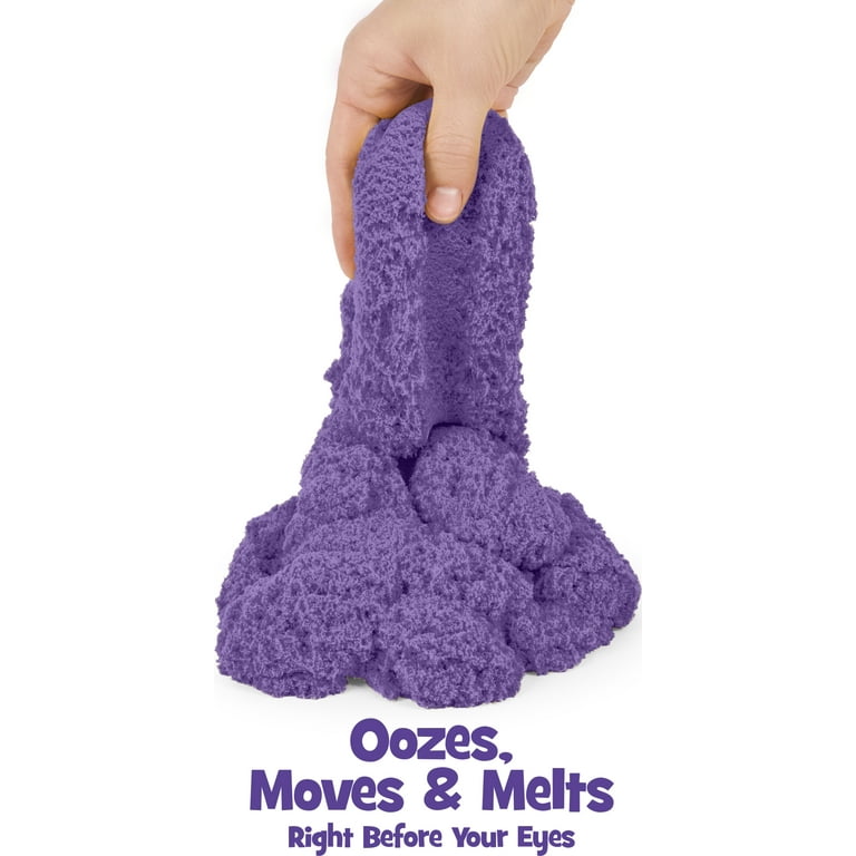 Kinetic Sand, The Original Moldable Sensory Play Sand Toys For Kids,  Purple, 2 lb. Resealable Bag, Ages 3+