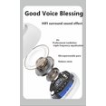 thumbnail image 5 of Auriculares Bluetooth de clip, diseño open‑ear sin estuche de carga, ligeros 6.5g, resistente al agua IPX4-Negro, 5 of 5