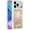 Golden Love, variant on MYKOMI Liquid Case for iPhone 18 Pro Max / 17 Pro Max, Glitter Bling Sparkle Quicksand Flowing Liquid Soft TPU Silicone Clear Women Girls Phone Cover for iPhone 18 Pro Max