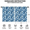 thumbnail image 2 of Blackout Kids Curtains,Blue Camouflage Bigfoot Pattern Childrens Insulated Curtains Set Of 2,Bedroom Essentials,Toddler Room Decor 52x63in(132x160cm), 2 of 5