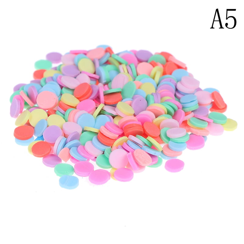 10g/pack Polymer clay fake candy sweets sprinkles diy slime phone suppli IS 