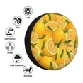 thumbnail image 4 of Gukieu Yellow Limes Print Car Tire Cover, Adjustable Waterproof and Dustproof Tire Protection Cover, Suitable for SUV, Truck, Van-17 inch, 4 of 6