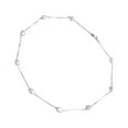 thumbnail image 1 of Collar de perlas de plata Sonducket para mujer decorativo portátil 45cm, 1 of 6