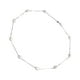 thumbnail image 2 of Collar de perlas de plata Qarigey Gargantilla Portátil de Moda Color Sólido Blanco 45cm, 2 of 6