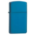 thumbnail image 5 of Zippo Slim High Polish Blue Pocket Lighter, 5 of 5