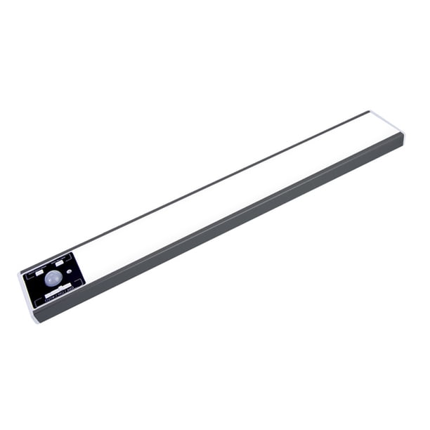 Luz nocturna con sensor corporal ultrafino, recargable, para gabinete, enfriador de vino, armario