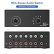 thumbnail image 2 of Amplificador de Audio RCA, amplificador de Audio estéreo, Selector divisor, interruptor de puerto de /R para altavoces domésticos, 2 of 3