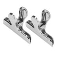 thumbnail image 3 of Clips École Métal Liant 2Pcs Longue Queue Clip Papeterie Bureau Largement Étendu Queue Cheveux Clips Extra Queue Cheveux Clips, 3 of 8
