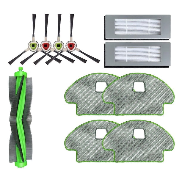 Reemplazo de robots de barrido Fregona con filtro Hepa de cepillo lateral principal para Irobot Roomba Combo R113840