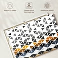 thumbnail image 6 of Elephant Stock Triangle Geometric Patterns Wall Art - Horizontal Canvas Wall Art - Living Room Wall Decor - Abstract Canvas - White And Gray Decor - 45" x 30", 6 of 8