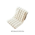 thumbnail image 3 of Horivan Winter Plush Siamese Chair Cushion Non Slip Backrest Pad with Straps Thickened Comfort for Indoor Outdoor Patio Furniture Sofa Seat Cushion Cover Waterproof, 3 of 6
