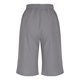 thumbnail image 4 of Neewe Womens Knee Length Pants Casual Plain Shorts Summer Drawstring Elastic Waist Comfy Shorts with Pockets, 4 of 8