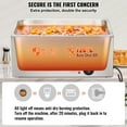 thumbnail image 4 of VEVOR Commercial Electric Food Warmer Countertop Buffet 19Qt 1200W Bain Marie, 4 of 9