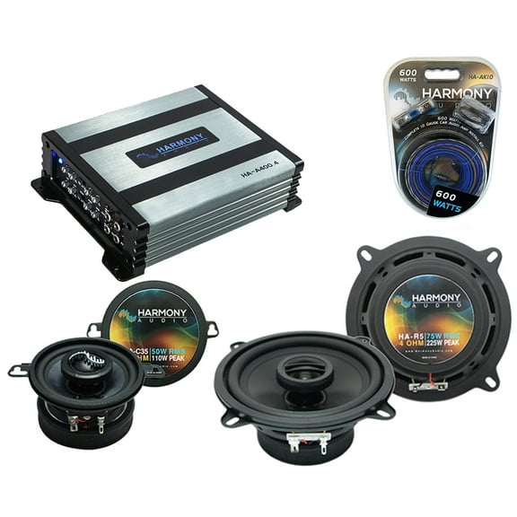 HA-R5 Chevy Corvette 05-13 225W Speakers,HA-R35 90W Speakers & 800W Sub Amp