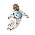 thumbnail image 7 of M+A by Monica + Andy Gender Neutral Baby Hanukkah Organic Cotton One Piece Pajamas and Bib Set, 2-Piece, Sizes 0M-24M, 7 of 7