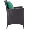 thumbnail image 3 of Modway Convene Outdoor Patio Dining Armchair, Multiple Colors, 3 of 4