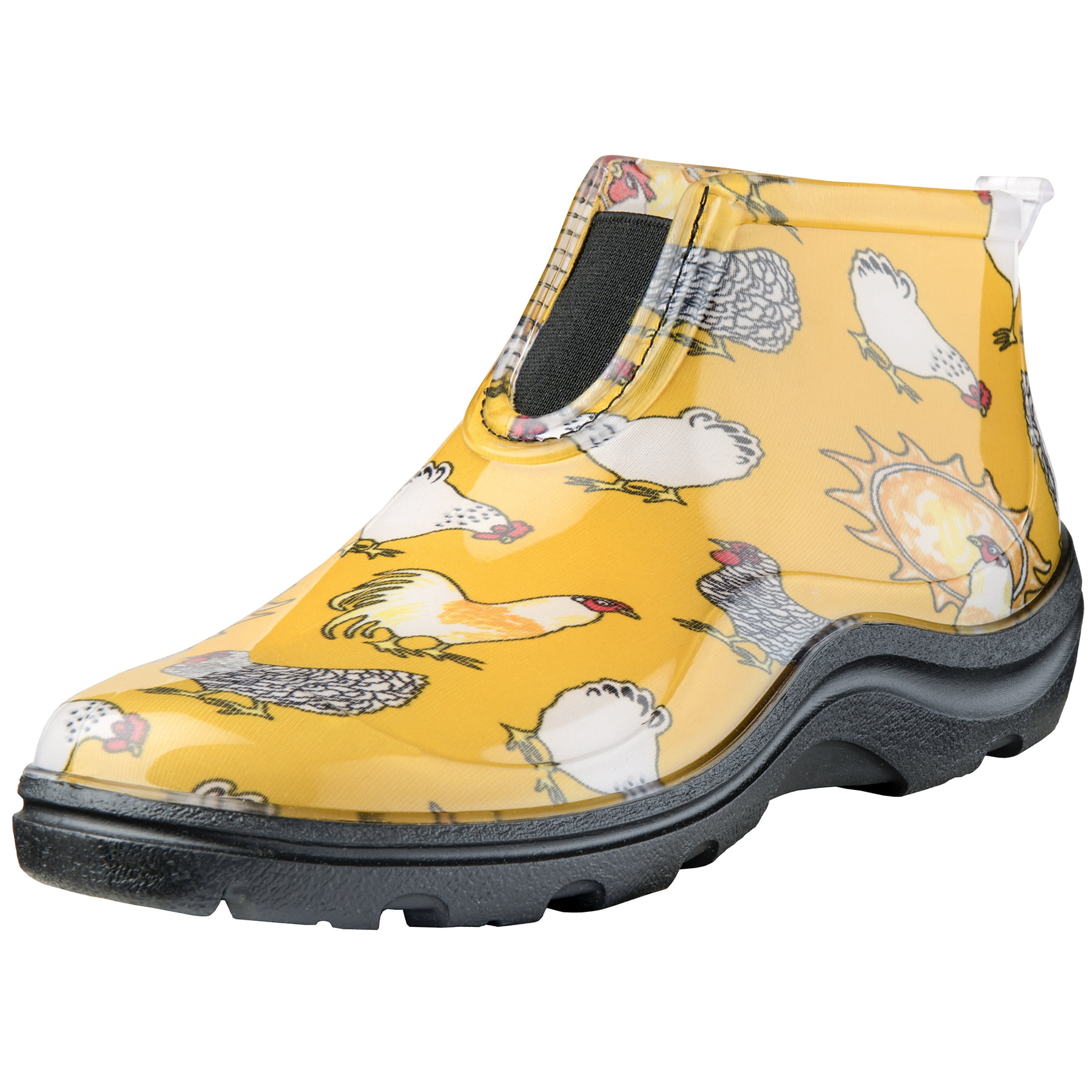 Size 9 Women's Waterproof Garden Shoe Chicken Daffodil Yellow 